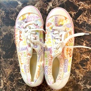 Gently Used Coach Casual Tennis Shoes